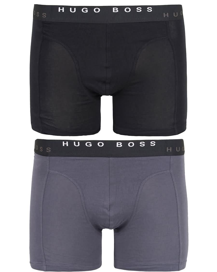 boss cyclist 2-pack boxer greyblack Fasjonable Klær wlbw6